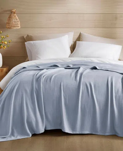 Madison Park Lightweight Breathable Blanket, Twin In Blue