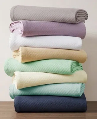 Madison Park Liquid Cotton Blankets In Gray