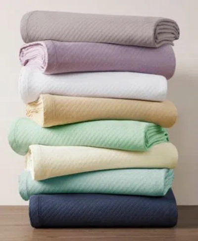 Madison Park Liquid Cotton Blankets In Lilac