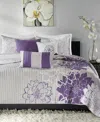 Madison Park Lola Reversible 6-pc. Quilt Set, Full/queen