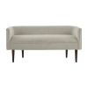 Madison Park Lovisa Living Room Collection Upholstered Bench In White