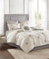 Madison Park Malia Embroidered 6 Pc. Comforter Sets In Neutral
