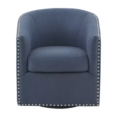 Madison Park Memo Armchair In Blue