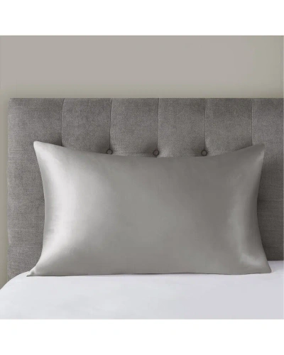 Madison Park Mulberry Silk Single Pillowcase In Gray