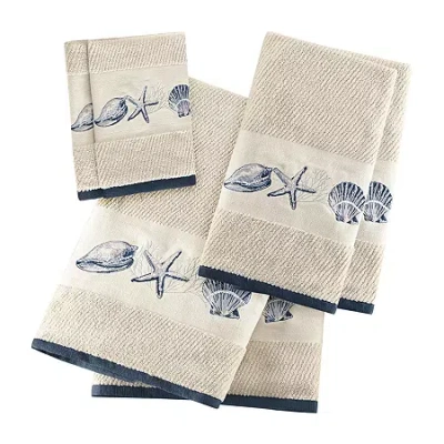 Madison Park Nantucket 6-pc. Bath Towel Set In Blue