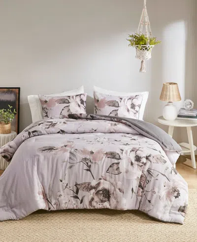 Madison Park Neko 3-pc. Comforter Set, Full/queen In Lilac