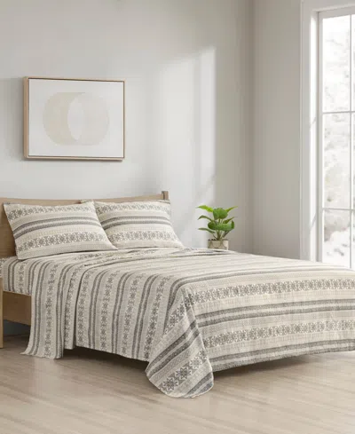 Madison Park Novelty Printed Cotton Flannel 4-pc. Sheet Set, Full