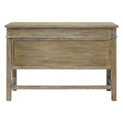 Madison Park Occasional Table With 2 Drawers In Brown