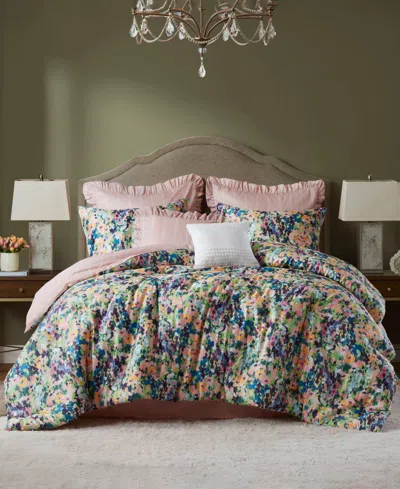 Madison Park Ophelia Floral 8-pc. Comforter Set, King In Multi