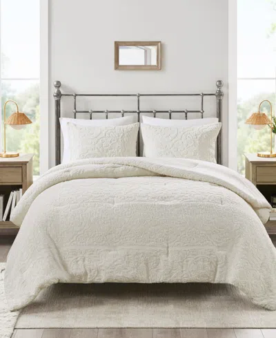 Madison Park Orly 3-pc. Comforter Set, King/california King In Ivory