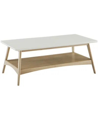 Madison Park Parker Coffee Table In White