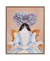 Madison Park Pet Portrait Bridger Kitty Framed Canvas Wall Art In Open Misce