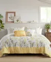 Madison Park Prairie Seersucker Comforter Sets In Yellow