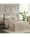 Madison Park Quebec Open Corner Pleated Quilted Bedspread