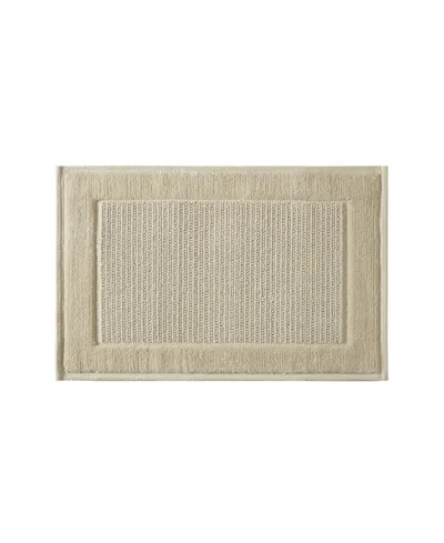 Madison Park Sanctuary Cotton Woven Bath Rug, 20" X 32" In Brown