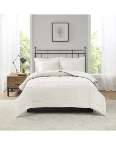 Madison Park Sarasota Microcell Down Alternative Comforter Set In White