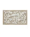 Madison Park Serene Cotton Tufted Bath Rug, 21" X 34" In Taupe
