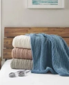 Madison Park Sherpa Heated Blanket In Gray