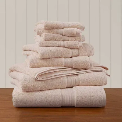 Madison Park Signature 800gsm 8-pc. Bath Towel Set In Pink