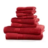 Madison Park Signature 800gsm 8-pc. Bath Towel Set In Red