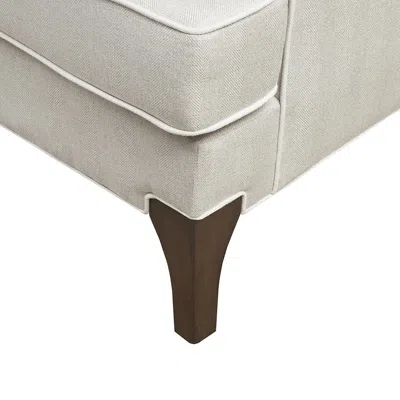 Madison Park Signature Arm Chair In White