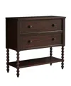 Madison Park Signature 2 Drawer Accent Chest In Morocco Brown