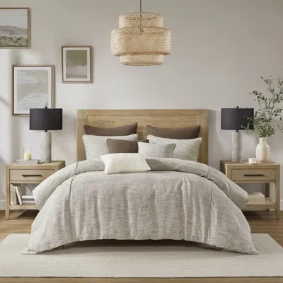 Madison Park Signature Chapman Comforter Set In Neutual Ivory