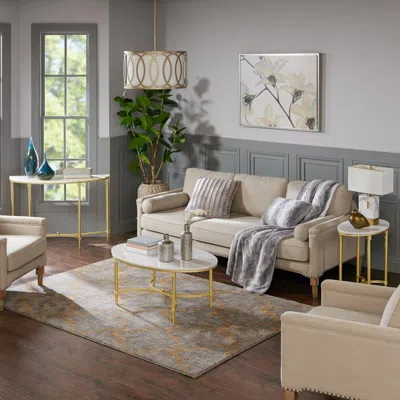 Madison Park Signature Console Table In Neutral