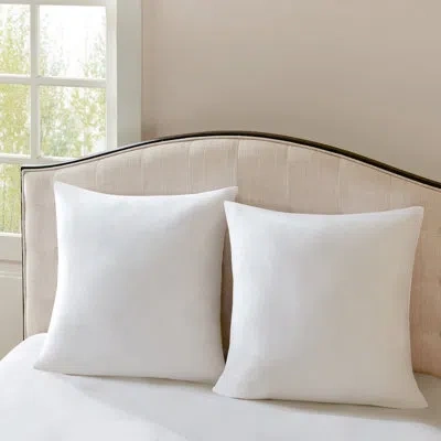 Madison Park Signature Cotton Sateen Euro Pillow In White