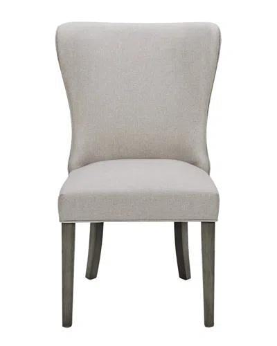 Madison Park Signature Helena Dining Side Chair In White