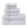 Madison Park Signature Luce 100% Egyptian Cotton 6-pc. Solid Bath Towel Set In White