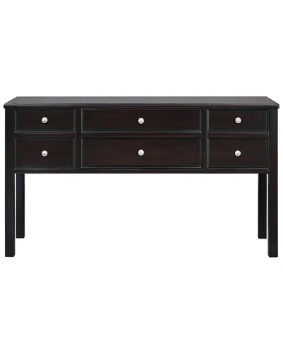 Madison Park Signature Madison Console Table In Black