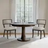 Madison Park Signature Marie Dining Chair (set Of 2), Beige/brown Color In Brown