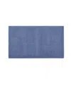 Madison Park Signature Marshmallow Bath Rug, 24" X 40" In Blue