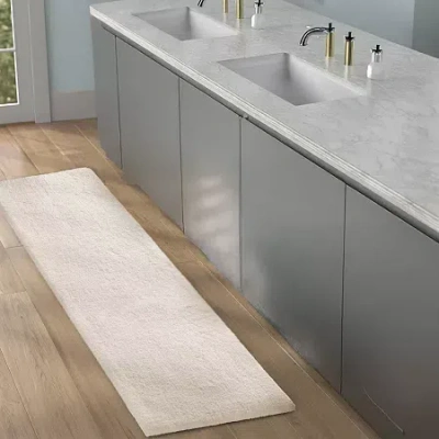 Madison Park Signature Marshmallow Rug Collection In Sand