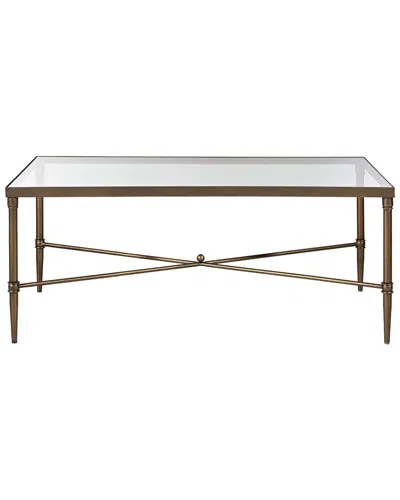 Madison Park Signature Porter Rectangle Coffee Table In Bronze