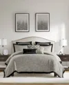 Madison Park Signature Reed Jacquard 8-pc. Comforter Set, Queen In Gray