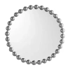 Madison Park Signature Round Marlowe Wall Mount Round Wall Mirror In Gray