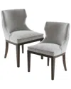 MADISON PARK SIGNATURE MADISON PARK SIGNATURE SET OF 2 HUTTON DINING SIDE CHAIRS