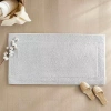 Madison Park Signature Splendor 100% Cotton Tufted 3000 Gsm Reversible Bath Rug In Gray