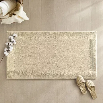 Madison Park Signature Splendor Reversible Bath Rug In Brown