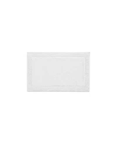 Madison Park Signature Splendor Reversible Tufted Cotton Bath Rug, 21" X 34" In White