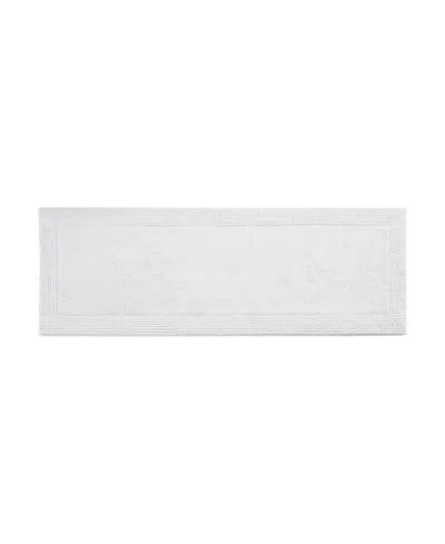 Madison Park Signature Splendor Reversible Tufted Cotton Bath Rug, 24" X 72" In White