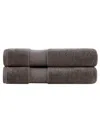 Madison Park Signature Turkish Cotton Bath Sheet Set, 35" X 70" In Charcoal