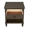 Madison Park Signature Victoria Bedside Table, Antique Brown Color In Gray