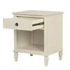 Madison Park Signature Victoria Nightstand, Antique Cream Color In Neutral