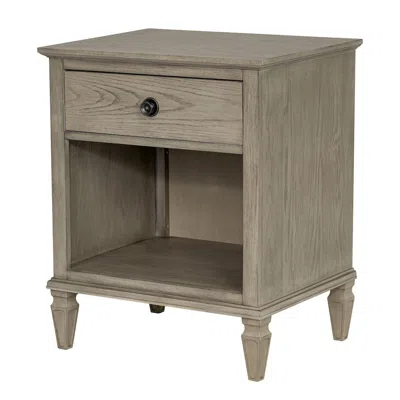 Madison Park Signature Victoria Nightstand, Reclaimed Grey Color In Gray