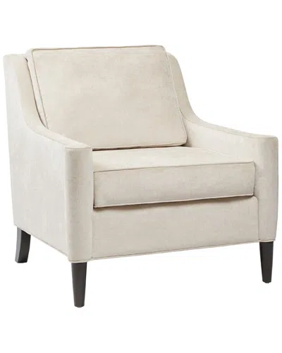 Madison Park Signature Windsor Lounge Chair In White
