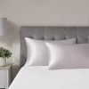 Madison Park Single Silk Pillowcase In White