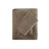 Madison Park Soloft Plush Micro Plush Microfiber Sheet Set In Brown